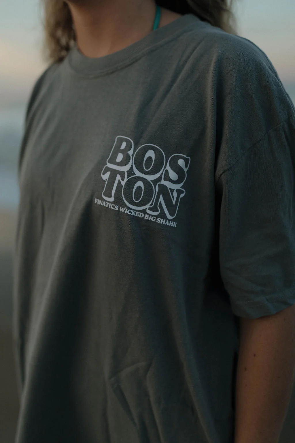 BOSTON TEE GRAY - Image 3